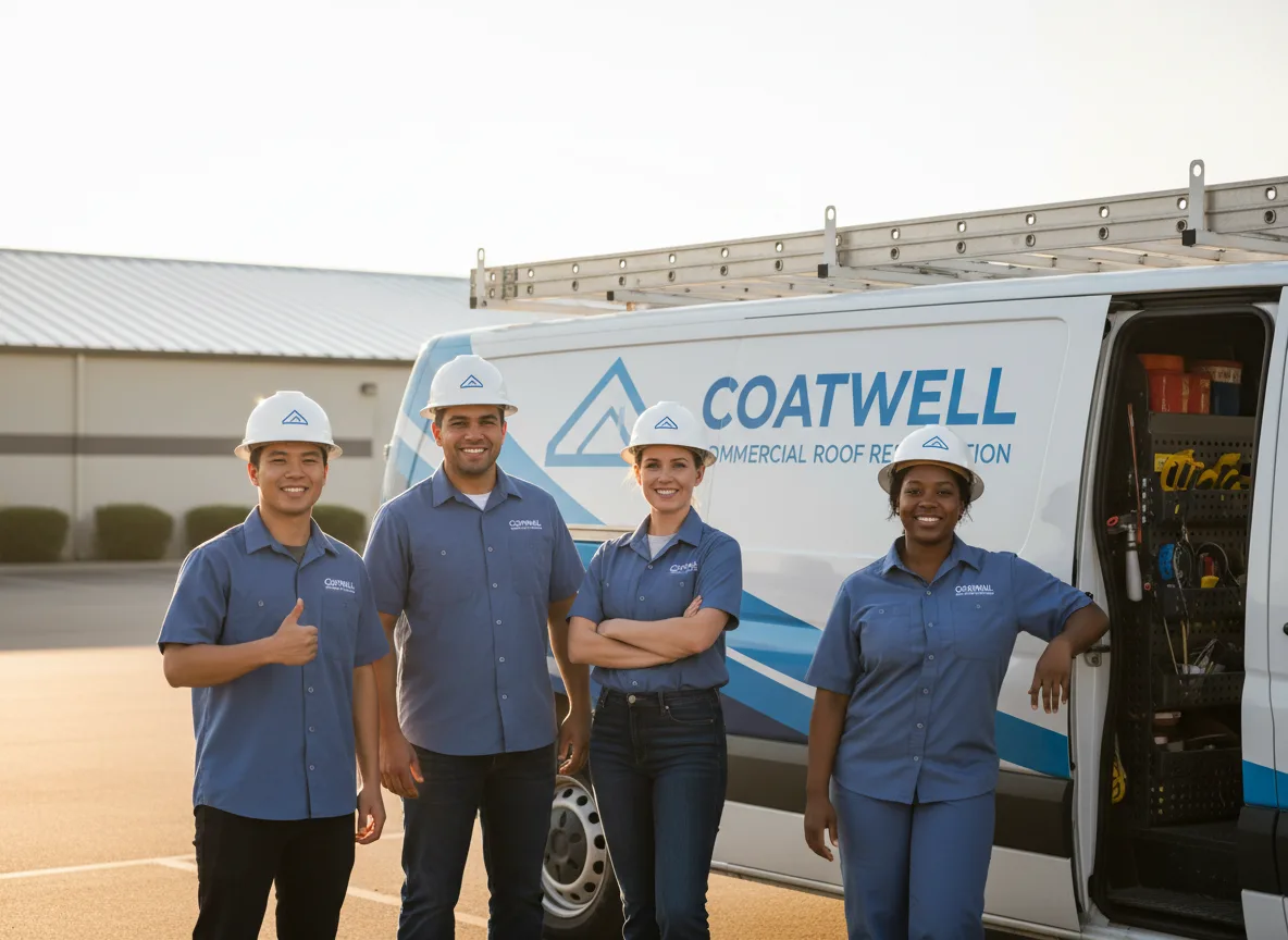 Commercial roof coating company in Schiller Park, IL